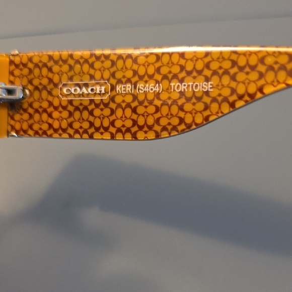 Coach Brown Tortoise Sunglasses